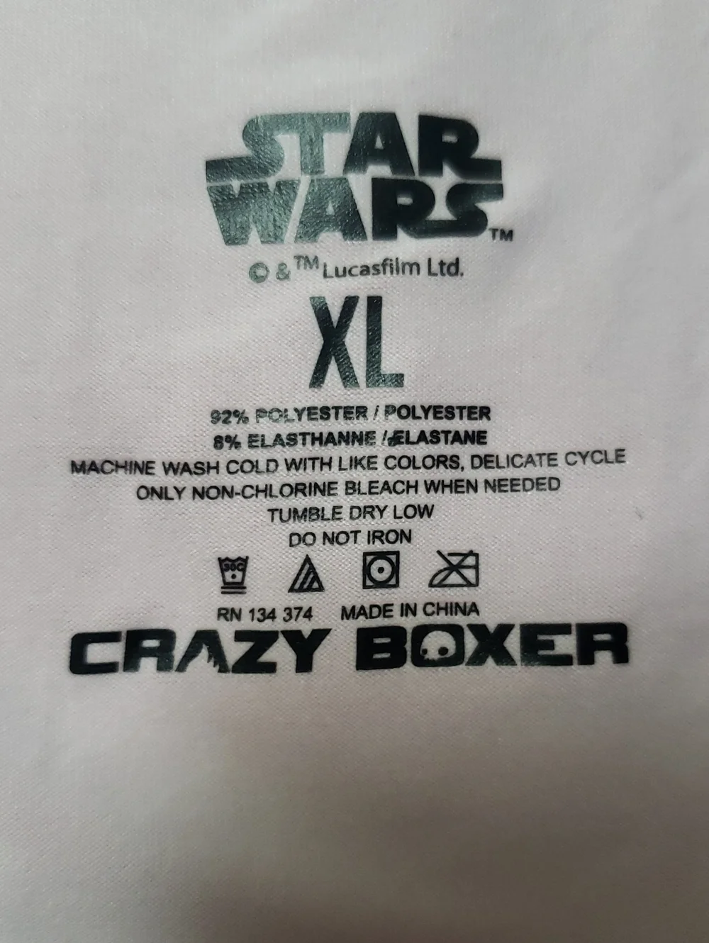 Crazy Boxer Star Wars Grogu 'Ho Ho Ho' Holiday Boxer Briefs, XL